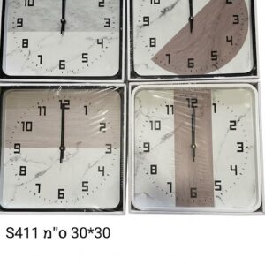 $ שעון קיר S411