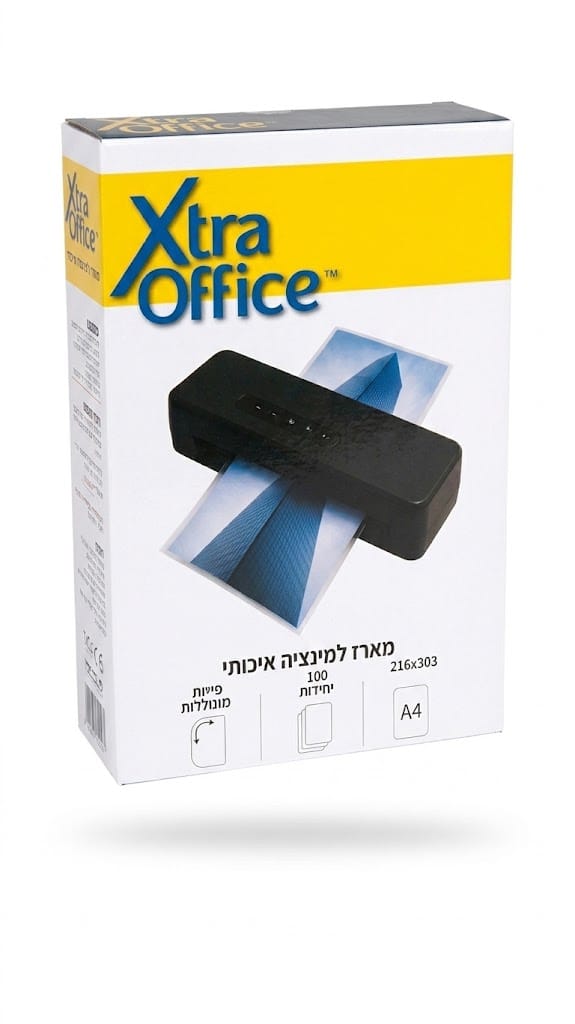 100 דפי למינציה
